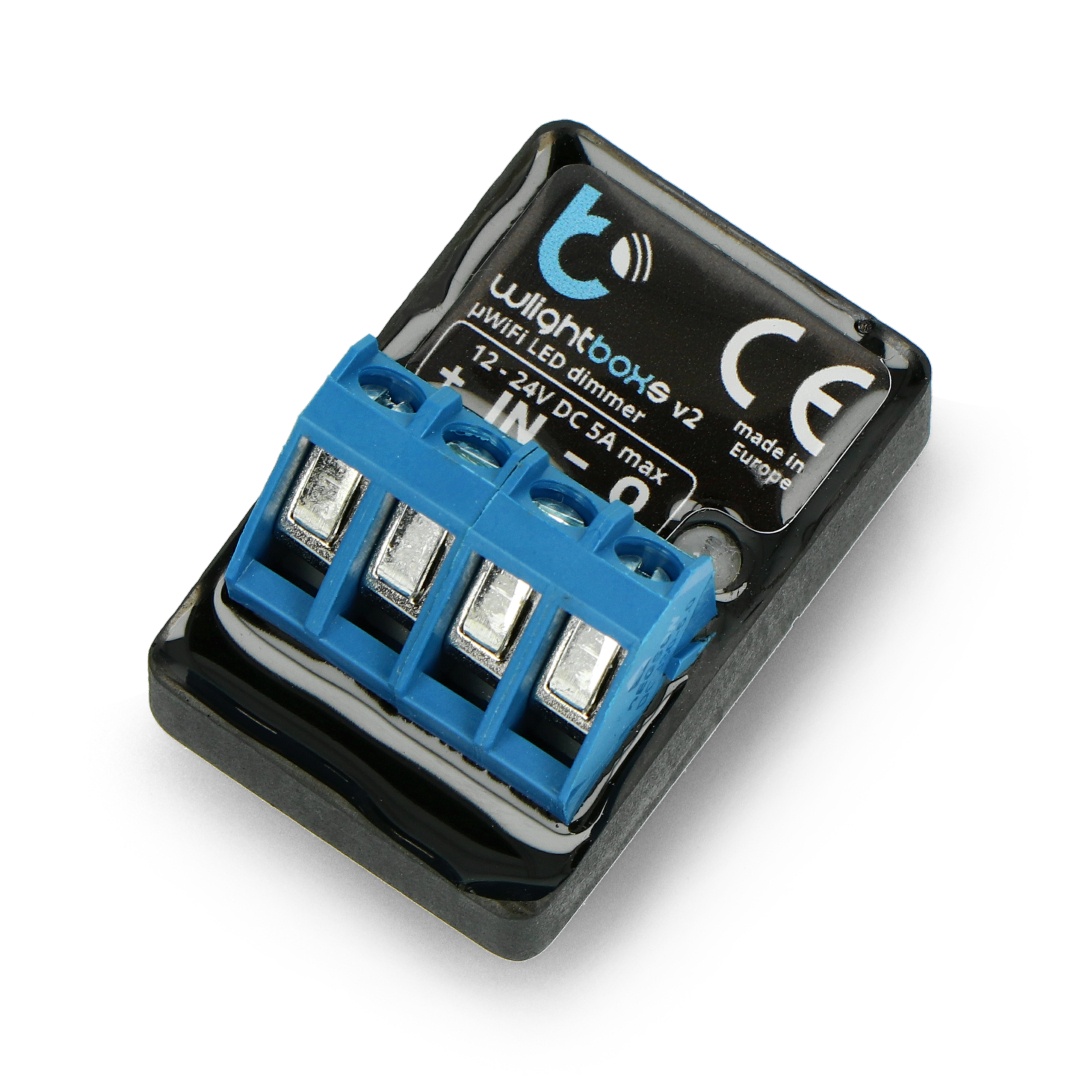 BleBox wLightBoxS v2 - sterownik LED WiFi - aplikacja Android / iOS